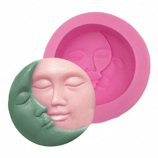 Custom 6 Cavity Silicone Soap Mold for DIY Handmade Soap Making
