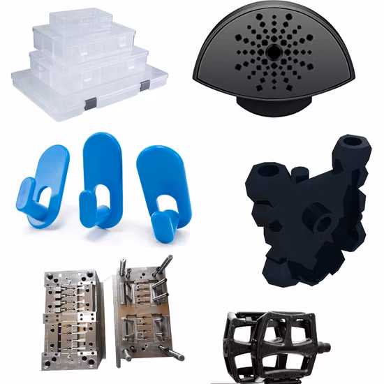 Custom ABS PVC HDPE Plastic Parts Injection Molding Service with Injection Molding Products
